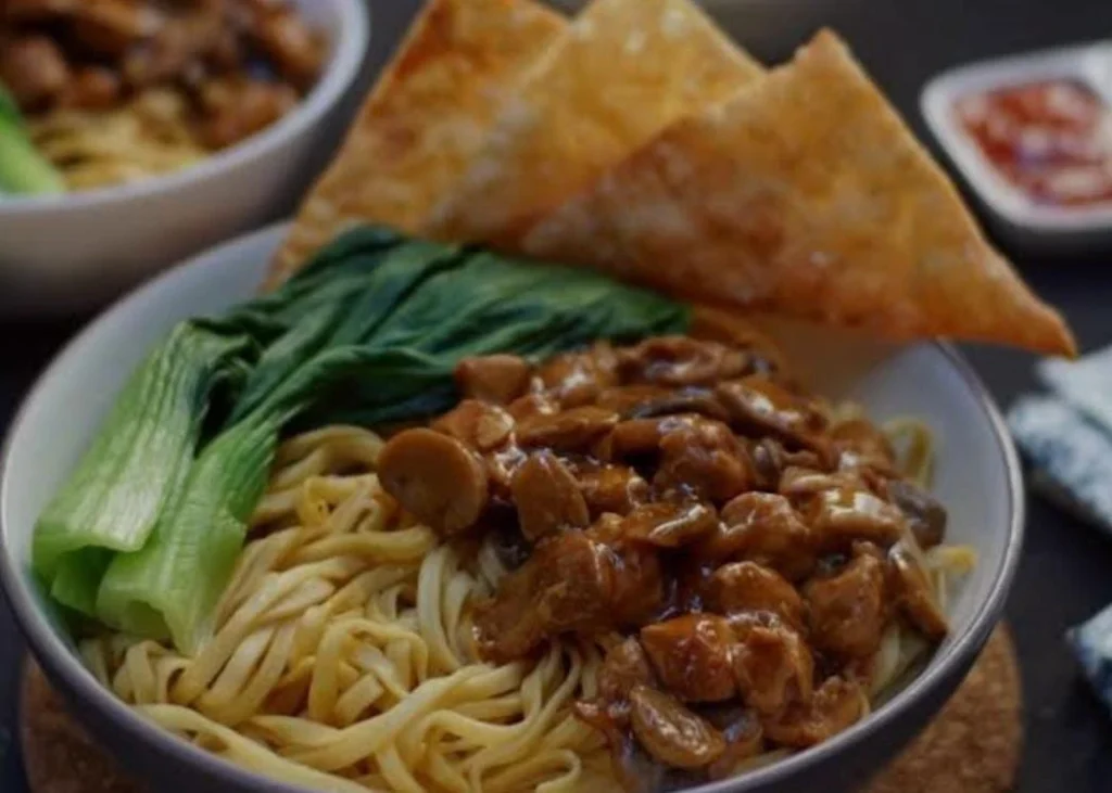 resep mie ayam jamur